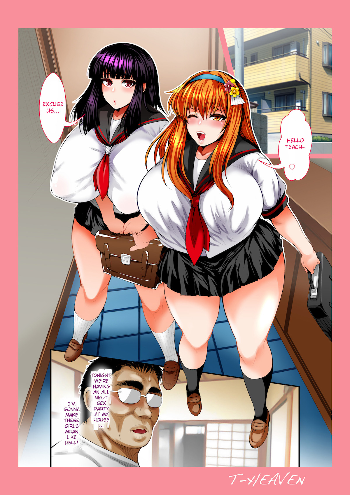 Hentai Manga Comic-Bitch Mania -These Girls Brazenly Have Sex With Their Teacher--Read-27